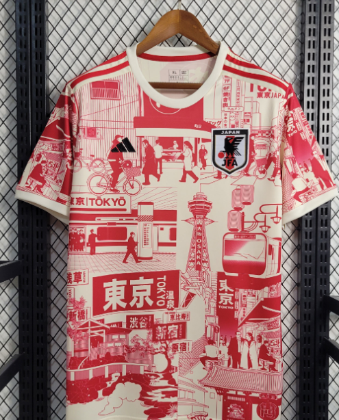 Camisola Seleção Japonesa Edição Anime Rosa