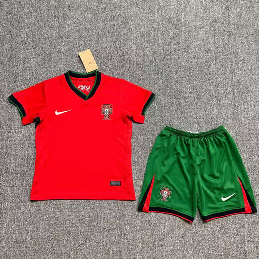 Kit Criança Seleção Portuguesa Principal Euro 2024